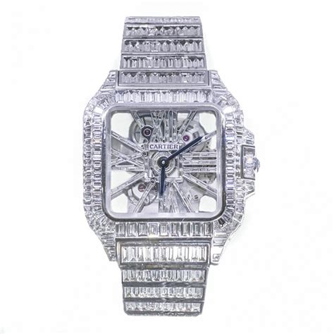 men's cartier skeleton watch|cartier skeleton bust down.